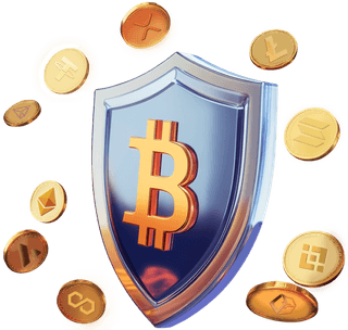 Security lock representing two-factor authentication and cold storage protection